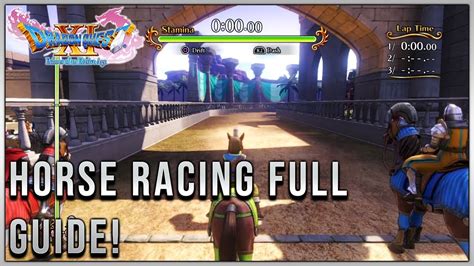 dragon quest xi horse race